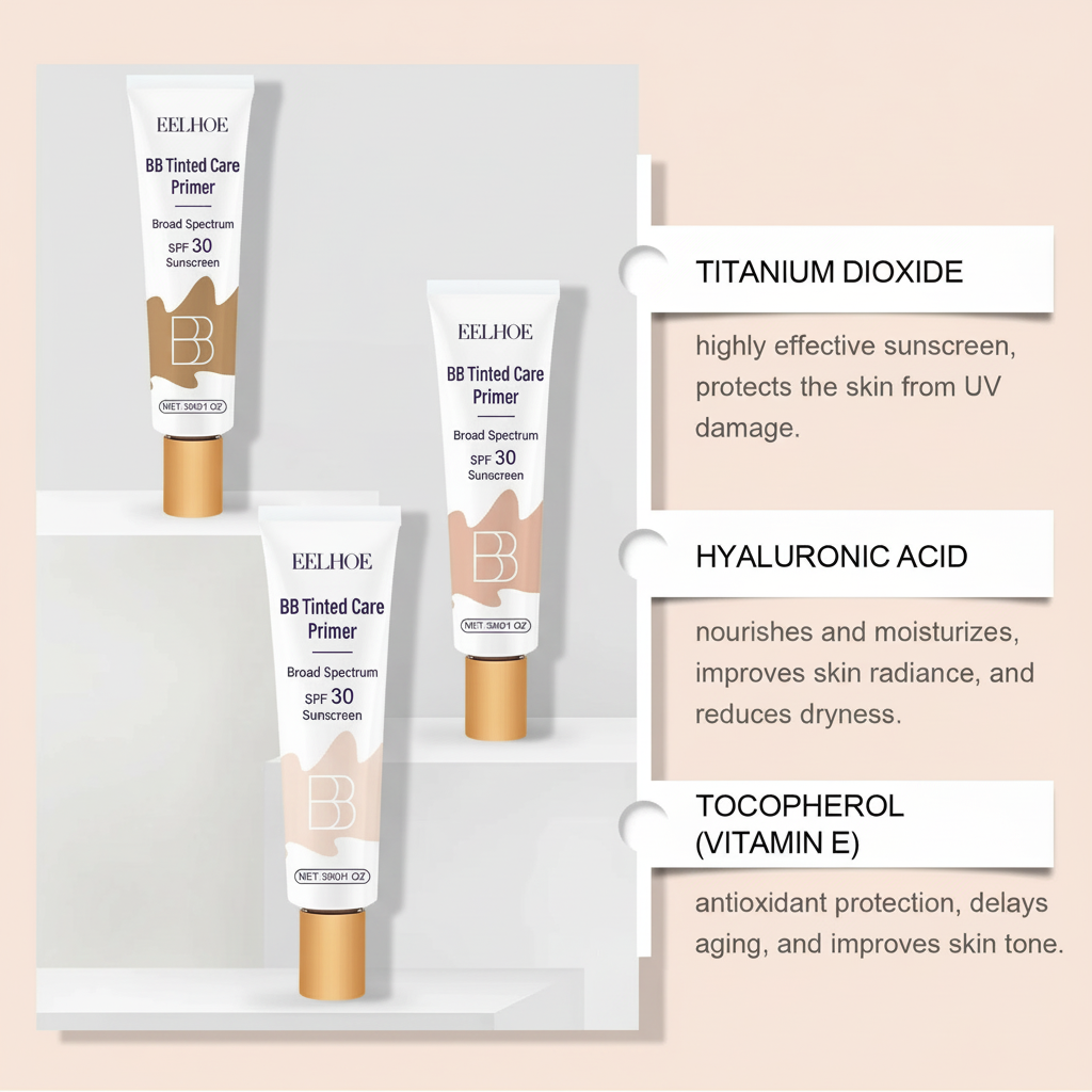 Eelhoe SPF30+ Facial BB Cream Foundation